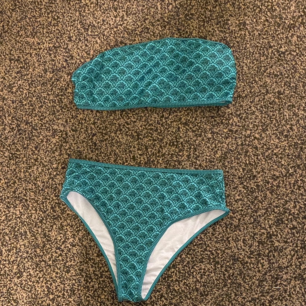 Womens Swimwear Set in Teal